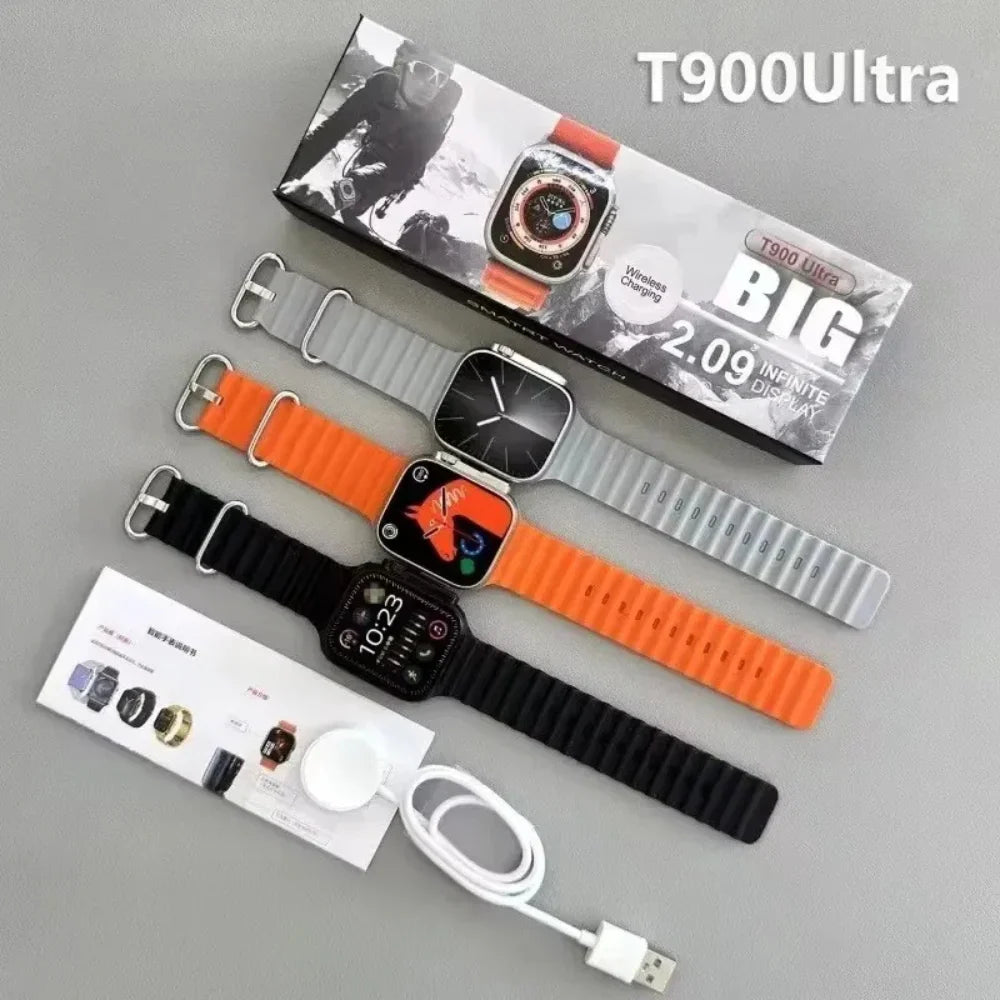 T900 Ultra Smartwatch – 2.09” HD Display | Bluetooth Calling