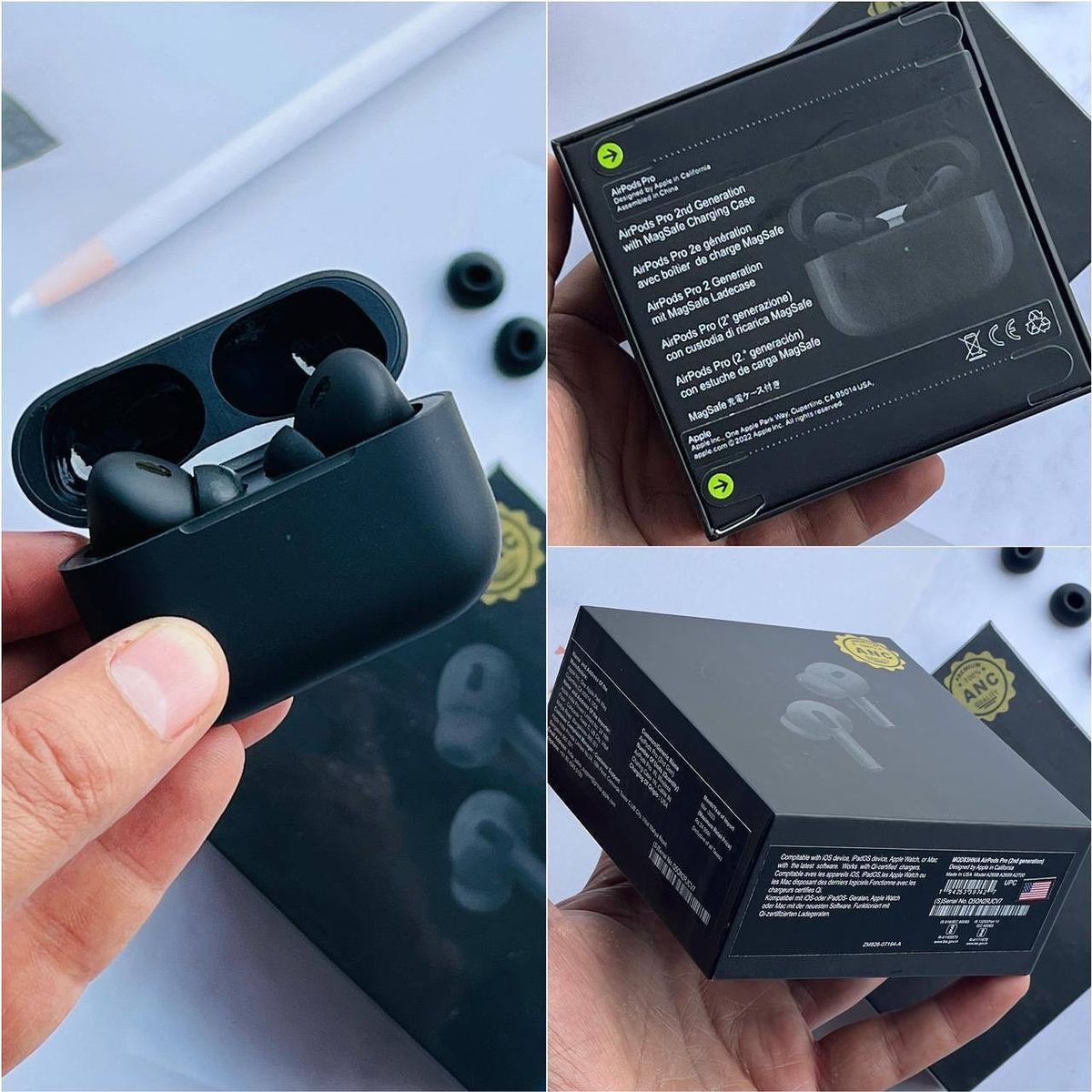 Airpods Pro2 2nd Generation (Buzzer Edition) With ANC